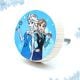 Handmade Pine Wood Frozen Themed Knob for Kids Furniture